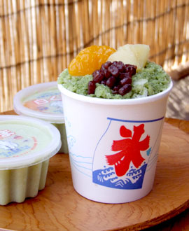 近藤製飴本舗　抹茶しろくま