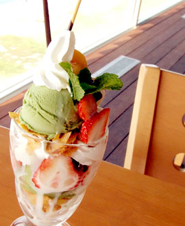 GONJA　しらたまっちゃパフェ