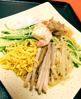 中国料理　花蓮　冷やし中華