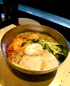 炭火焼肉　牛角　熊本琴平店　盛岡冷麺
