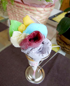 ジェラート　七色ジェラート(七色盛)
