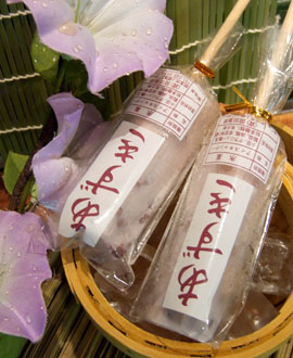 岡田珈琲上通店　アイスキャンデー（あずき味）