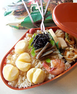 人吉駅弁　やまぐち　栗めし