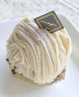 阿蘇菓子想い　noji　新栗のモンブラン