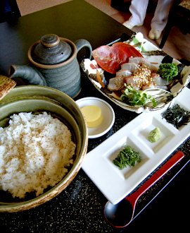 海鮮家　福伸　鯛茶漬け