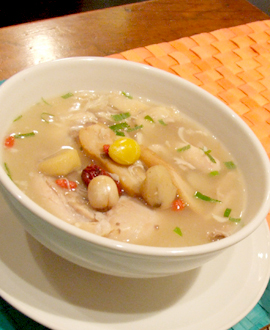 chinese cafe Anding　サムゲタン