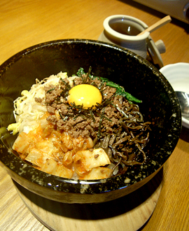 新陳代謝促進食堂　辛辛　石焼きピビンバ