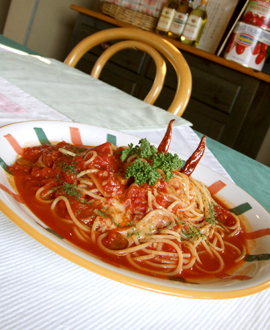 カフェ＆パスタ　ドリー夢　モッツァレラチーズのポモドーリ