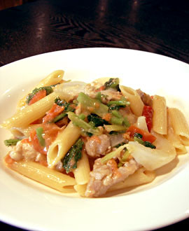 トラットリア・ラ・モト　天草大王とかぶのペンネ