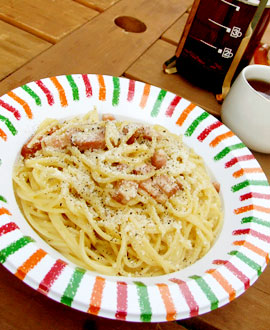 パスタ屋　だ・かぁーぽ　カルボナーラ