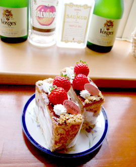 パティスリーKen　苺のミルフィーユ