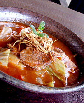 ROSARIAN　COFFEE&TEA　銀座通り店　納豆と木ノ子の和風パスタ