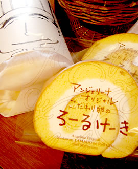 手作り菓子工房　ANGELINA　ろーるけーき(生クリーム/チョコレート)