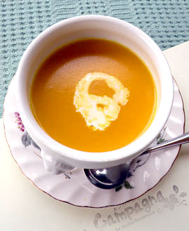 ガーデンレストラン　Campagne　かぼちゃのポタージュ