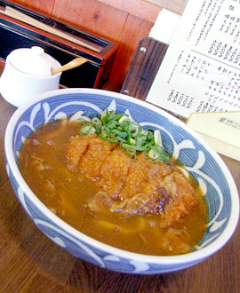 来夢　カツカレーうどん