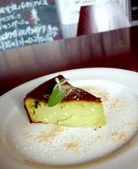 COZY　抹茶のチーズケーキ