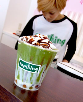 タピオカドリンク専門店 tapiking kokai店　キャラメル抹茶